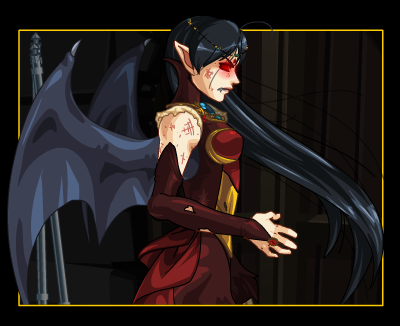 DragonFable Queen of Vampires Safiria